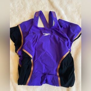 Speedo LZR Pure Intent Fastskin Open Back Kneeskin size 23